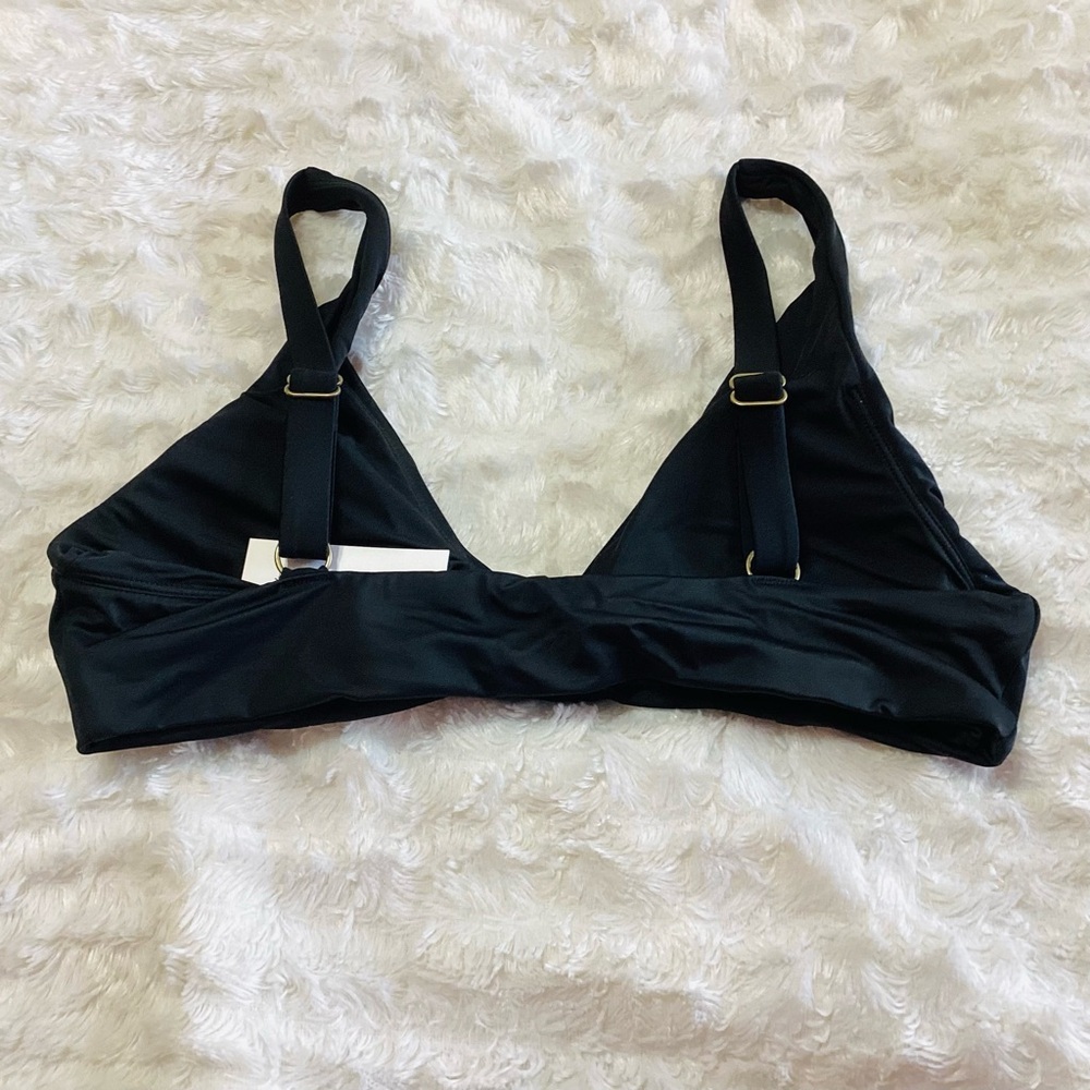 NEW Andie Swim The Belmar Top in Black S - Picture 5 of 8